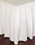 Gathered Linen Bedskirt