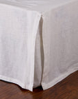 Pleated Linen Bedskirt