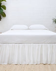 Gathered Cotton Sateen Bedskirt