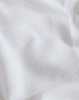 Georgie Bamboo Linen 14" X 24" Pillow With Insert - White