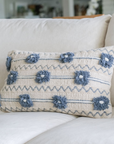 Izzy Hand Woven 14" X 24" Pillow With Insert