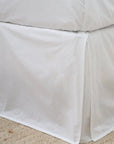 Paneled Cotton Sateen Bedskirt