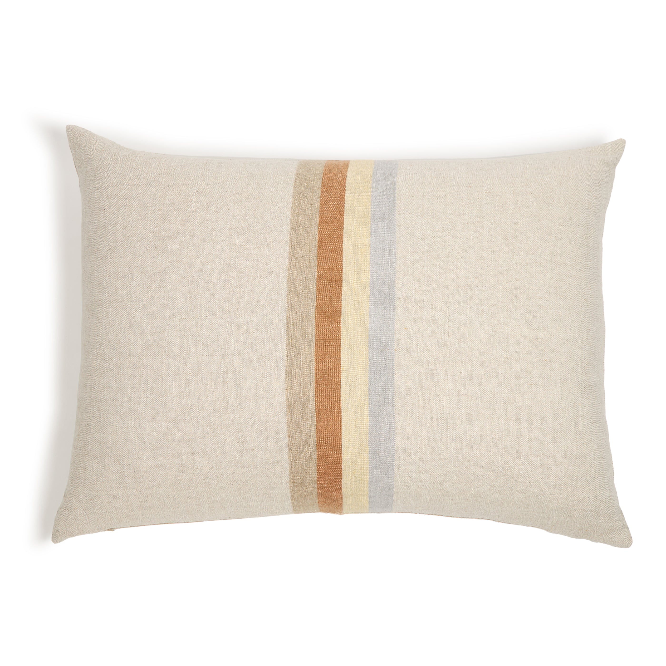 Burke Big Pillow 28" X 36" With Insert-28x36 Big Pillow With Insert-Natural-Pom Pom at Home