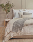 Georgie Bamboo Linen Duvet Cover - Natural