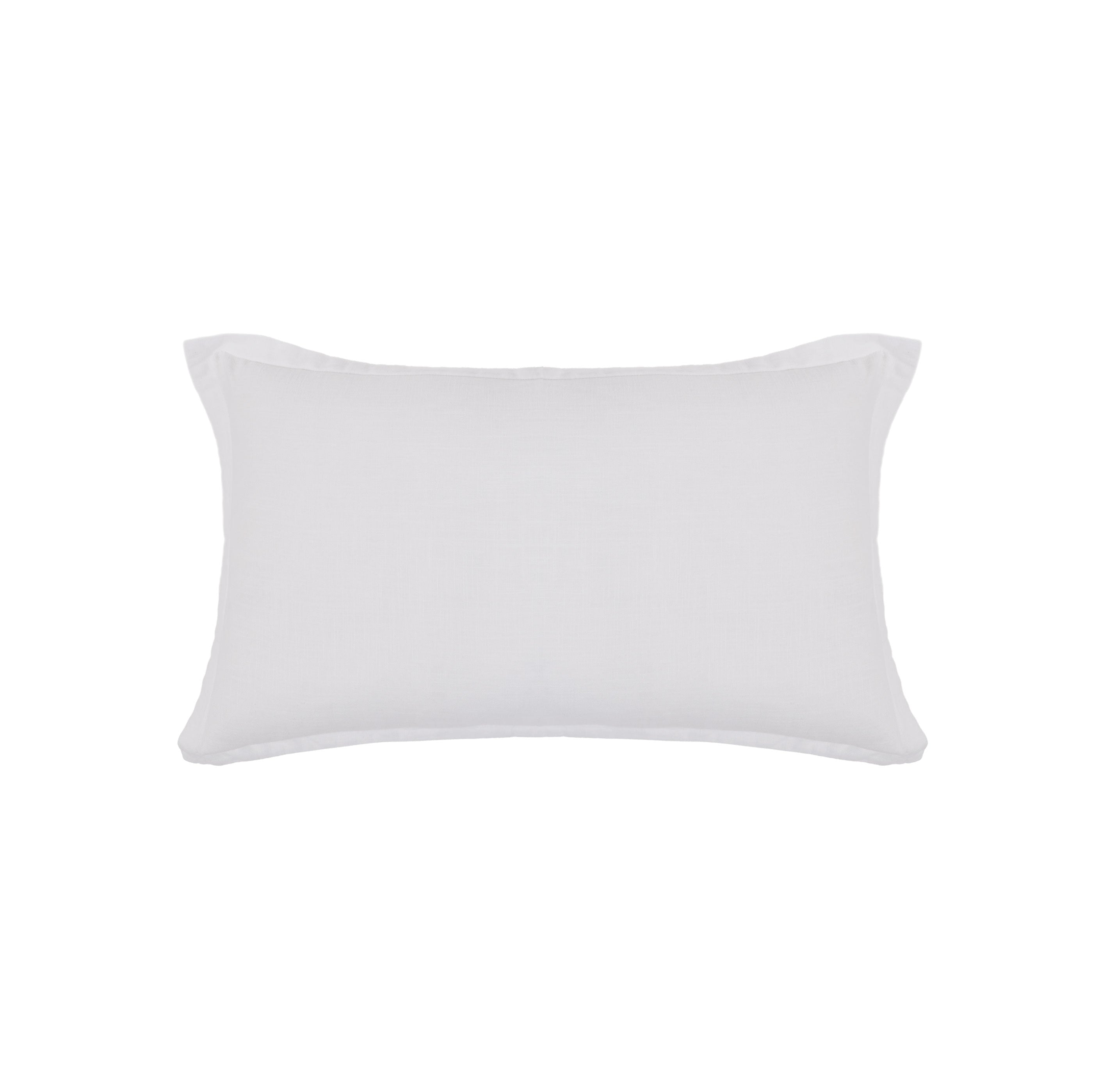 Georgie Bamboo Linen Duvet Cover - White