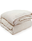 Georgie Bamboo Linen Duvet Cover - Natural