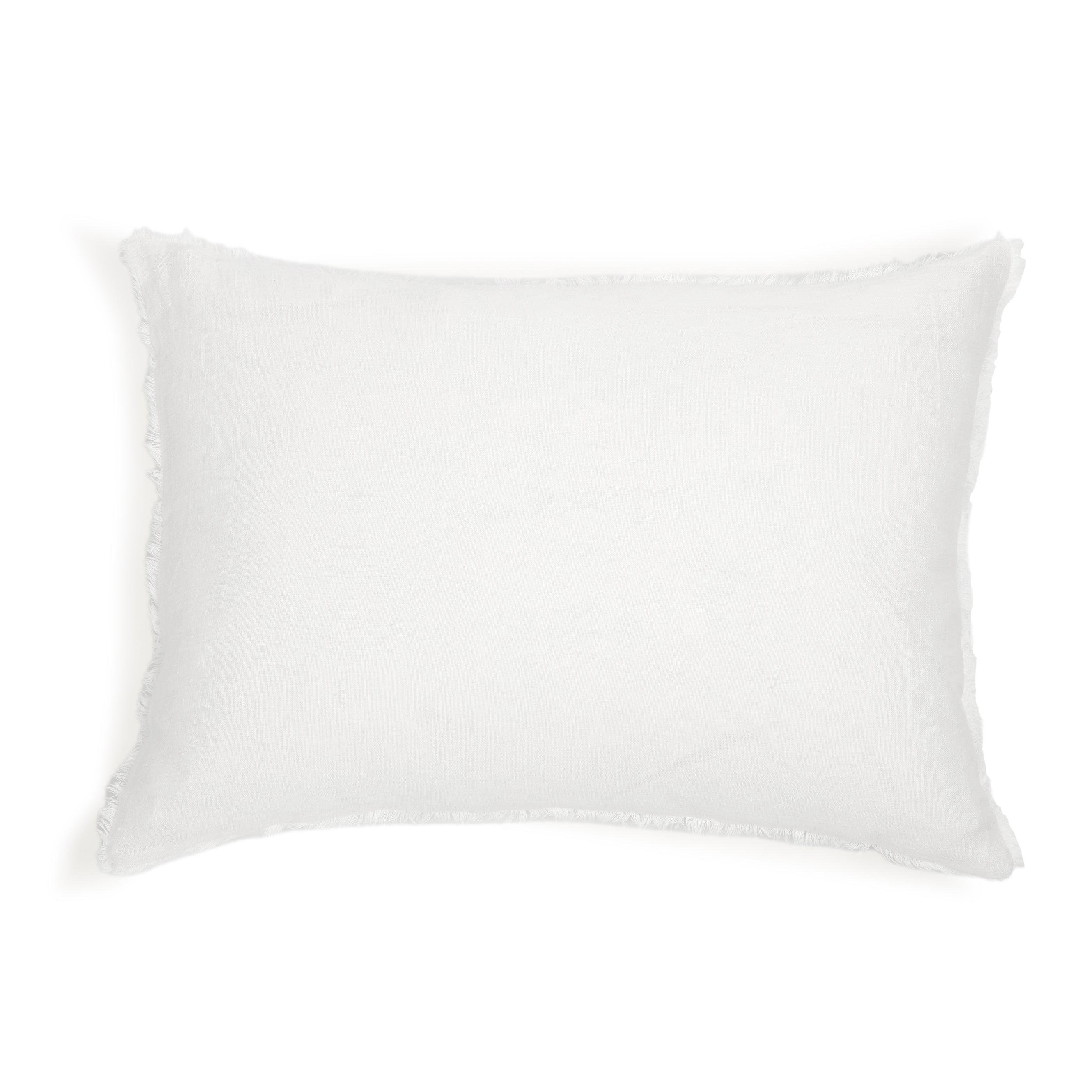 Hunter Duvet Cover-28x36 Big Pillow With Insert-White-Pom Pom at Home