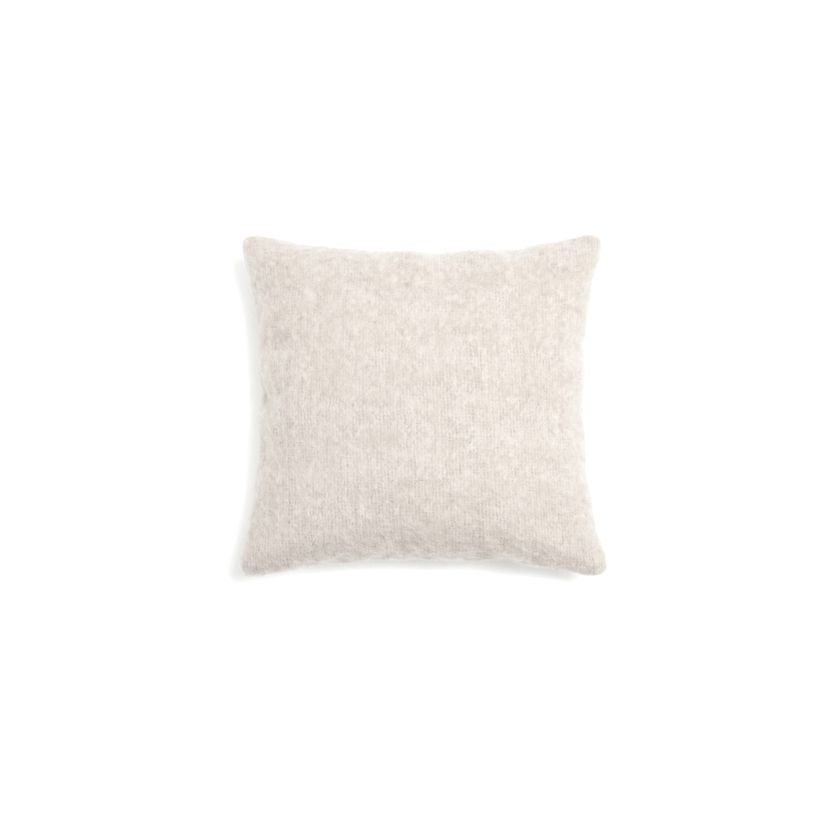 20 x 20 accent pillow with insert, textured oatmeal-beige cover
