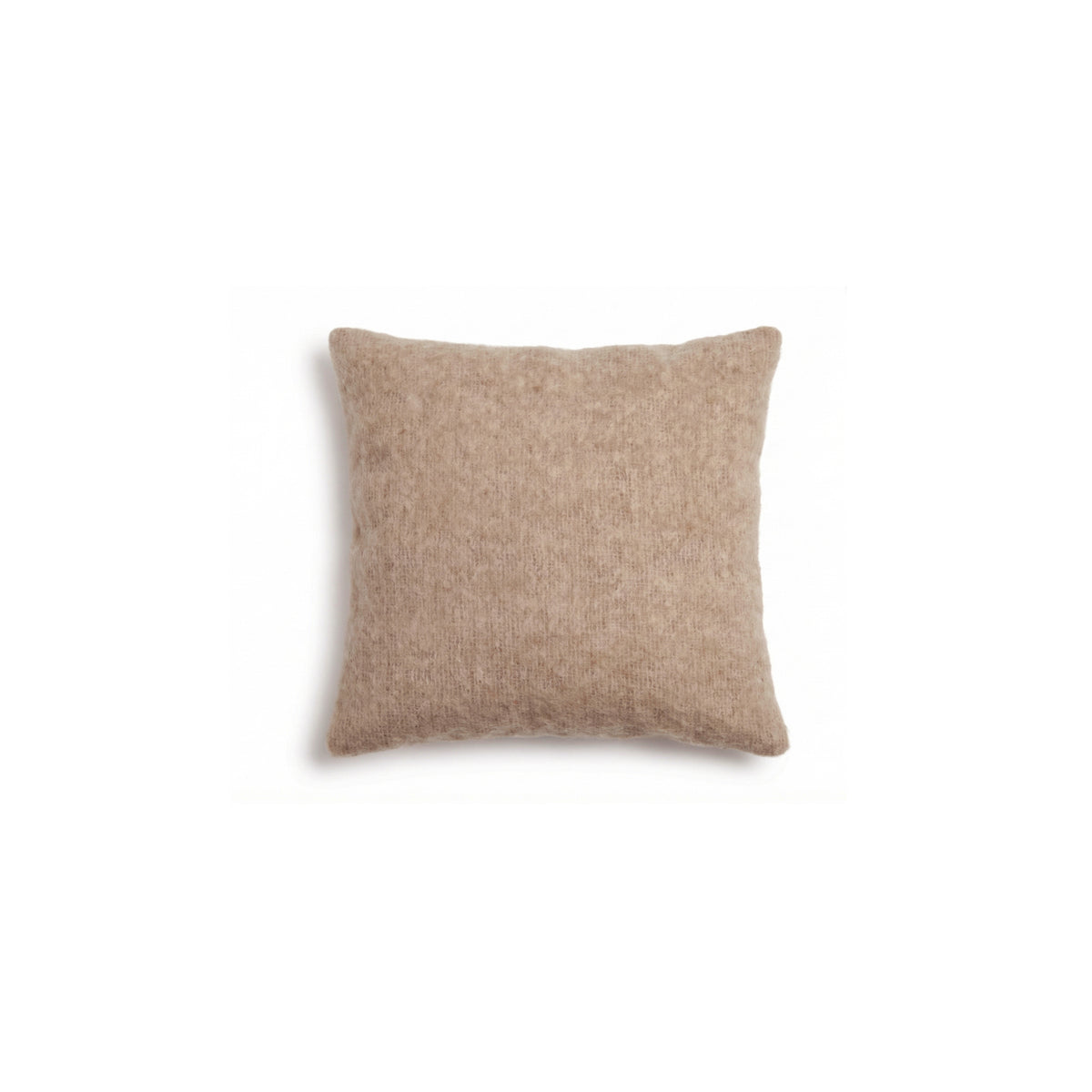 20 x 20 accent pillow with insert, textured natural beige cover