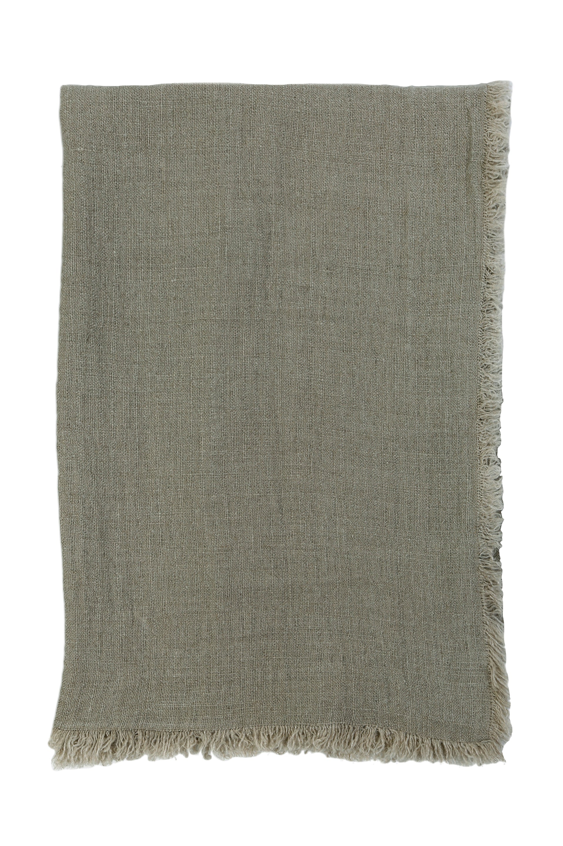 Laurel Oversized Throw-60" x 90" Throw-Pale Olive-Pom Pom at Home