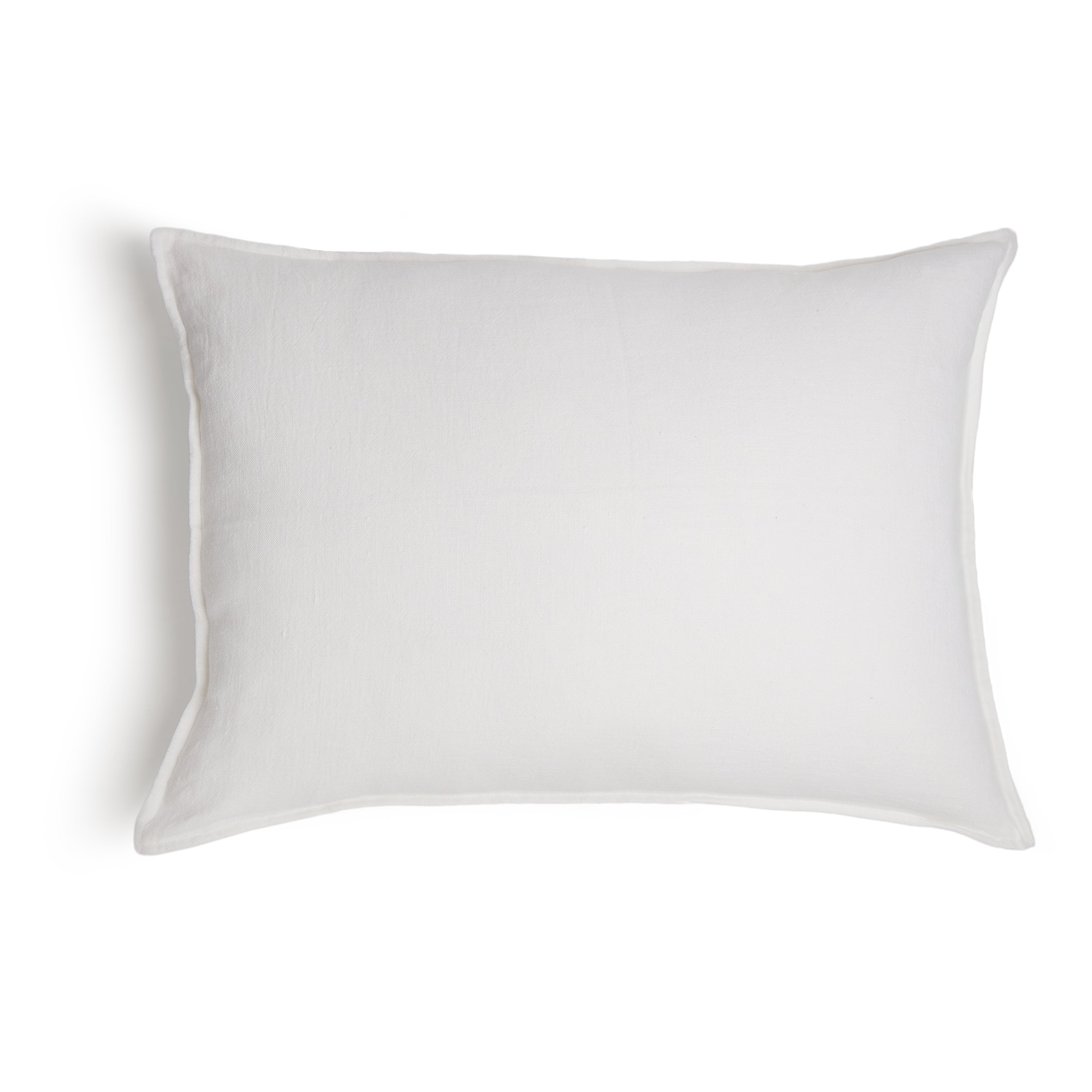 Montauk Big Pillow With Insert-28x36 Big Pillow With Insert-White-Pom Pom at Home