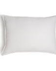 Montauk Big Pillow With Insert-28x36 Big Pillow With Insert-White-Pom Pom at Home