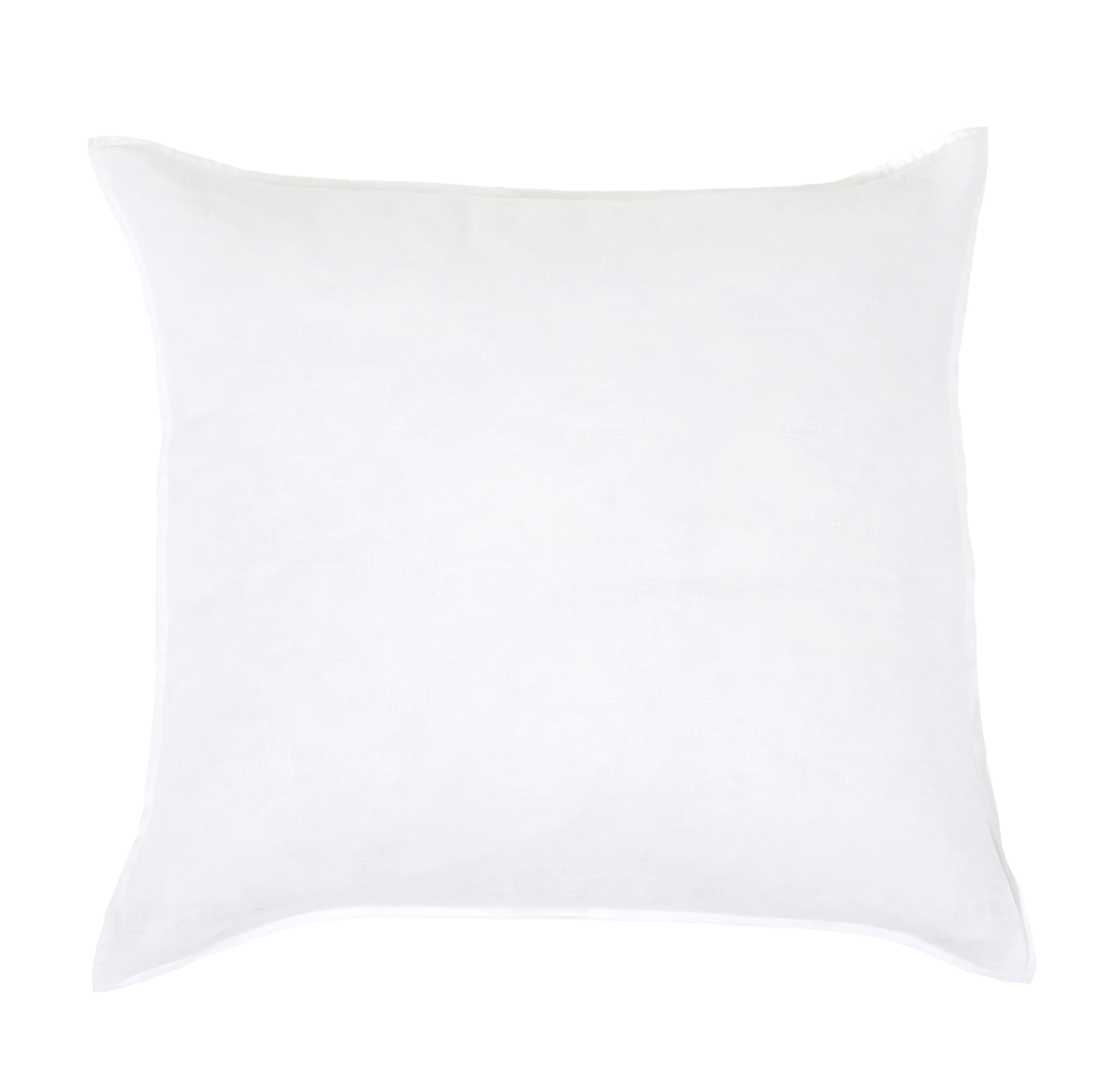 Parker Linen Euro Sham-White-Pom Pom at Home