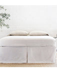 Pleated Linen Bedskirt