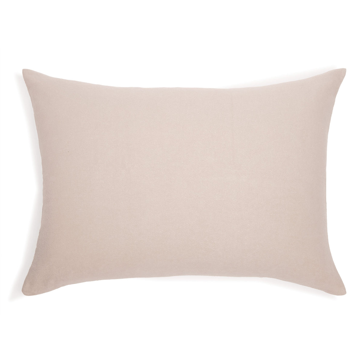 28x36 taupe big pillow with insert, rectangular front, smooth woven texture