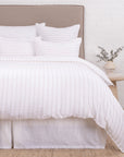 Blake Duvet Cover-Queen-White/Natural-Pom Pom at Home