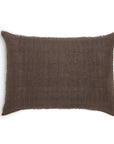 Hunter Duvet Cover-28x36 Big Pillow With Insert-Walnut-Pom Pom at Home