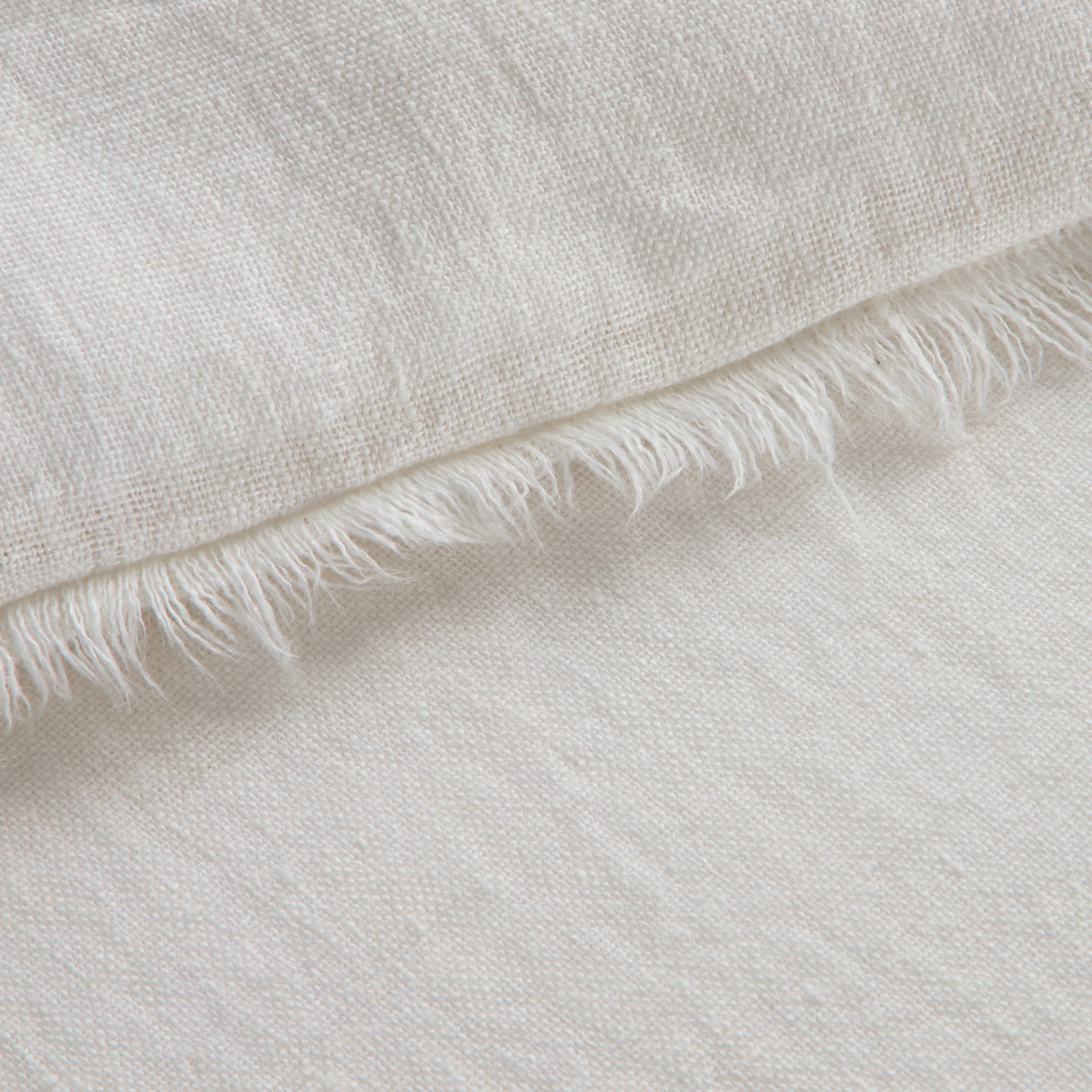 Hunter Linen Swatch-Cream-Pom Pom at Home