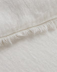 Hunter Linen Swatch-Cream-Pom Pom at Home