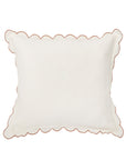 Kelly Duvet Cover-26x26 Euro Sham-Cream/Terra Cotta-Pom Pom at Home