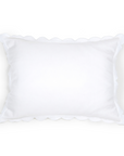 Kelly Duvet Cover-20x27 Standard Sham-White/White-Pom Pom at Home