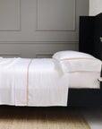 Langston Bamboo Sateen Sheet Set-King Sheet Set (Fitted‚ Flat + 2 King Pillowcases)-Sand-Pom Pom at Home