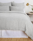 Logan Duvet Cover-Twin-Charcoal-Pom Pom at Home