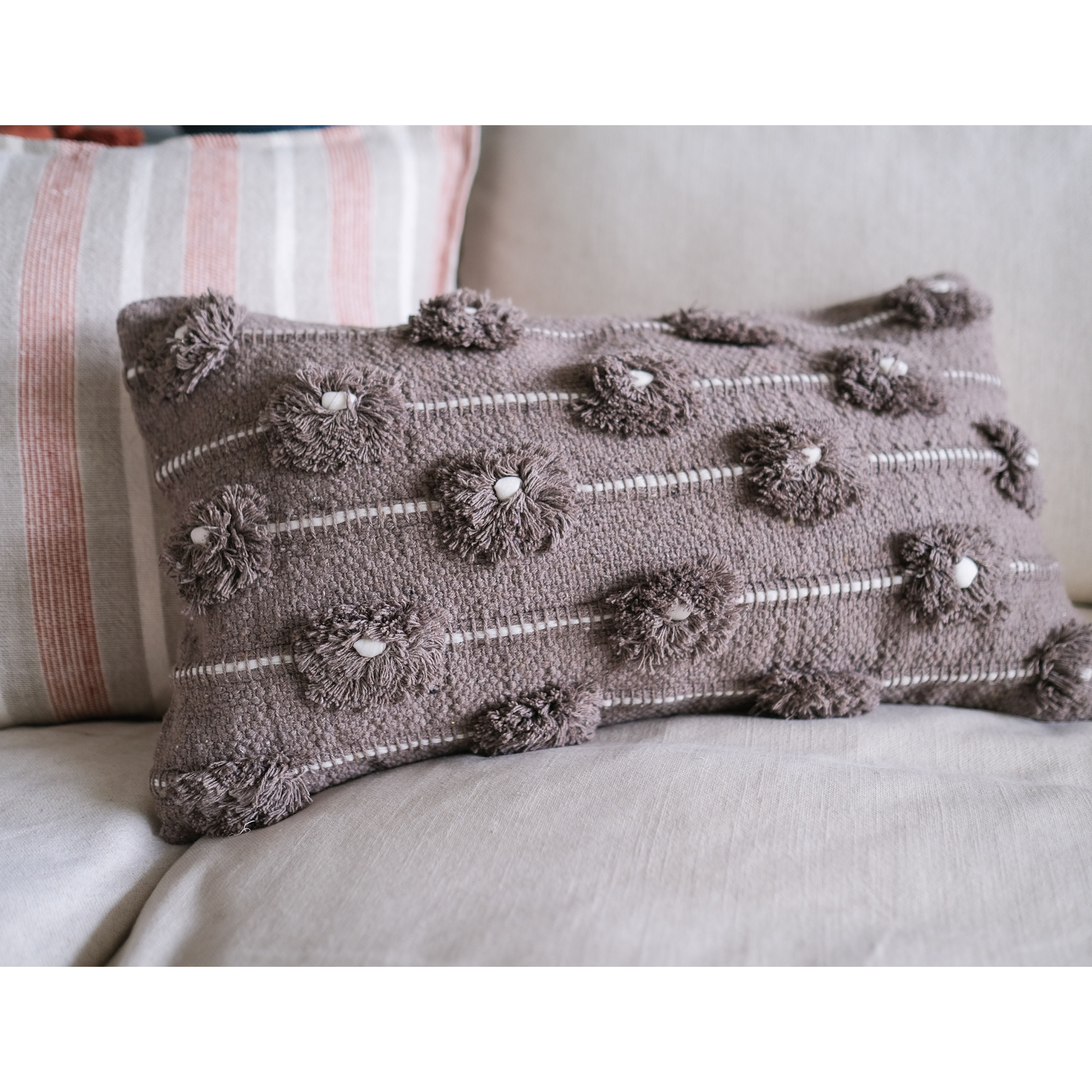 Lola Hand Woven Pillow With Insert