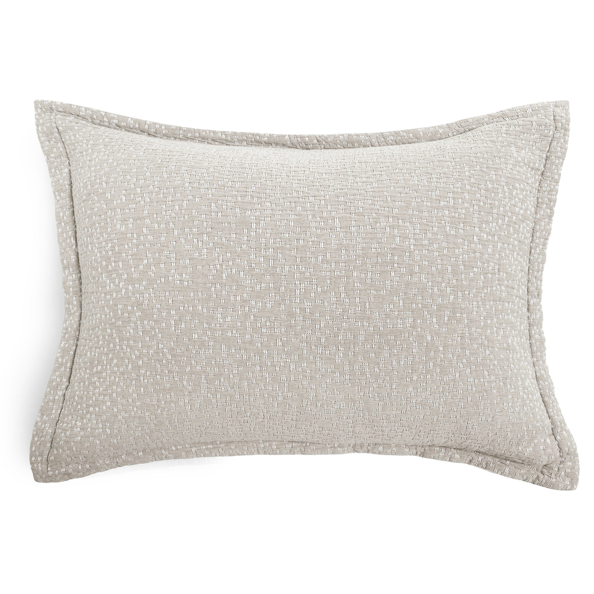 28 x 36 in big decorative pillow with insert, oatmeal textured fabric cover