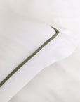 Sheena Bamboo Sateen Duvet Cover Set - Moss