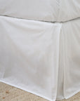Paneled Cotton Sateen Bedskirt