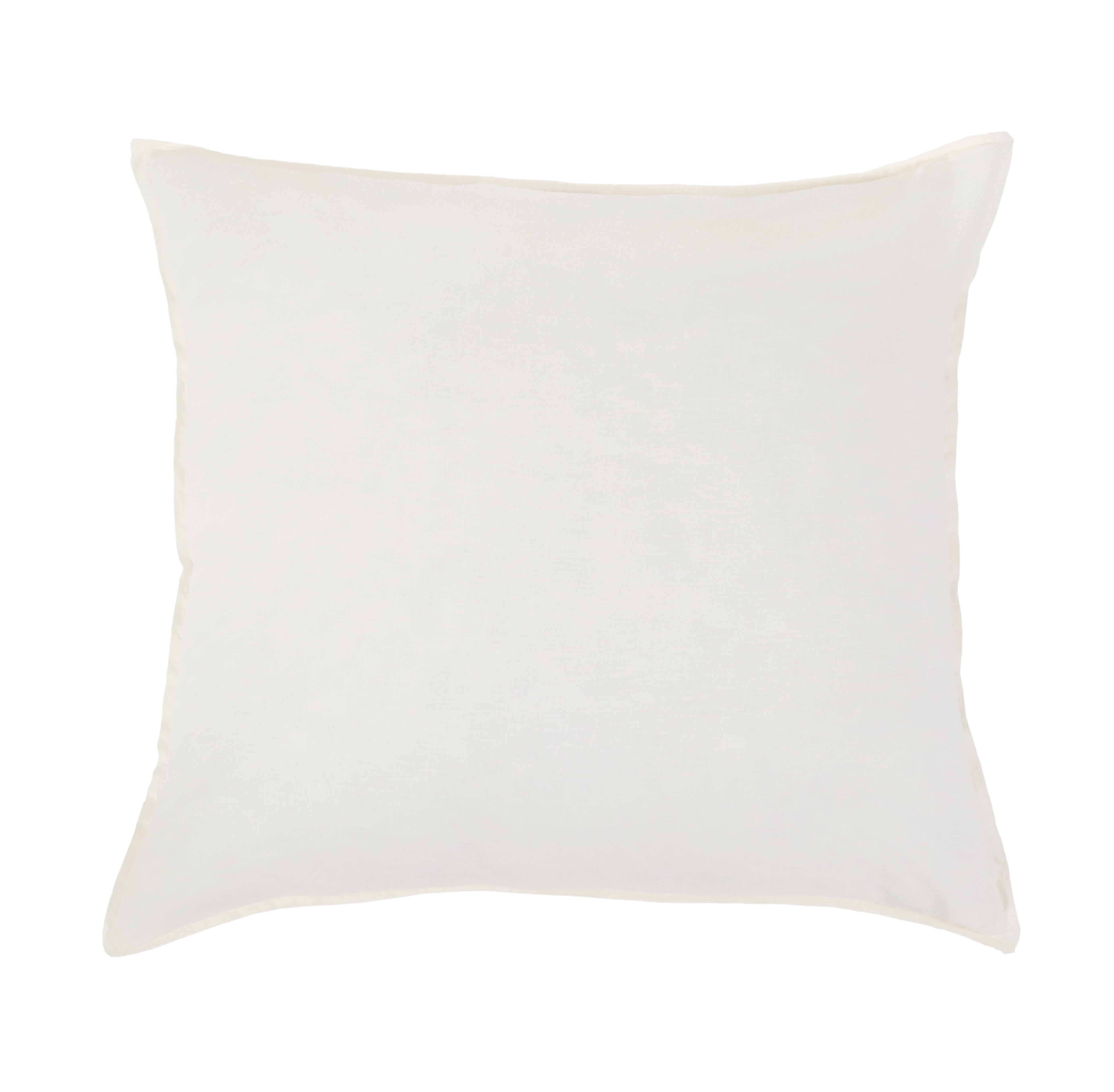 Parker Linen Euro Sham-Cream-Pom Pom at Home