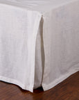pleated linen bedskirt - 3 colors - pom pom at home