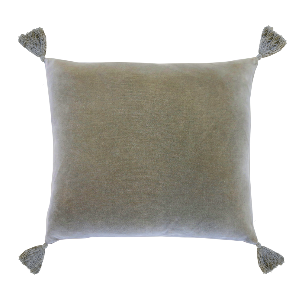 Bianca Pillow With Insert-20x20 Pillow With Insert-Sage-Pom Pom at Home