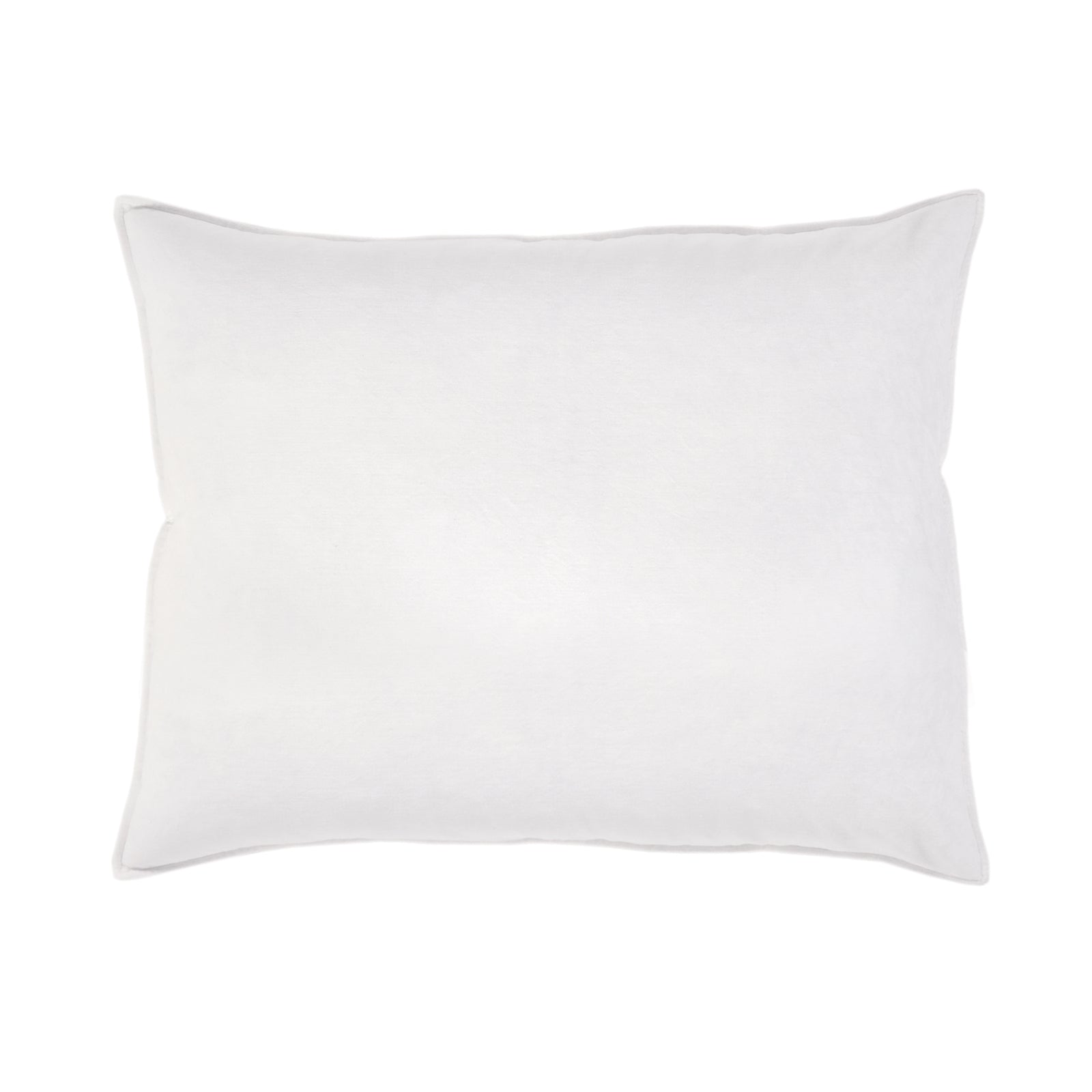 Bianca BIG PILLOW 28&quot; X 36&quot; WITH INSERT - White color - Pom pom At Home
