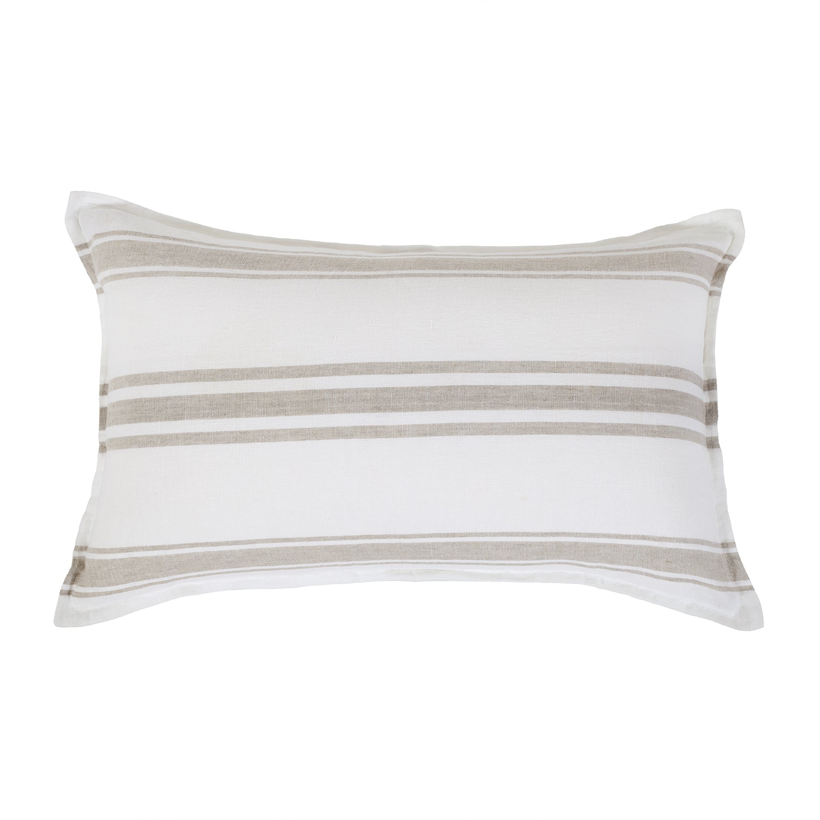jackson - white/natural color - king pillow - pom pom at home