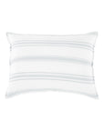 jackson - white/ocean color - standard pillow - pom pom at home