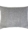 logan - charcoal color - big pillow - pom pom at home