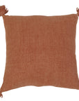Montauk 20" Pillow with Tassels - 7 colors-Decorative Pillow-Pom Pom at Home