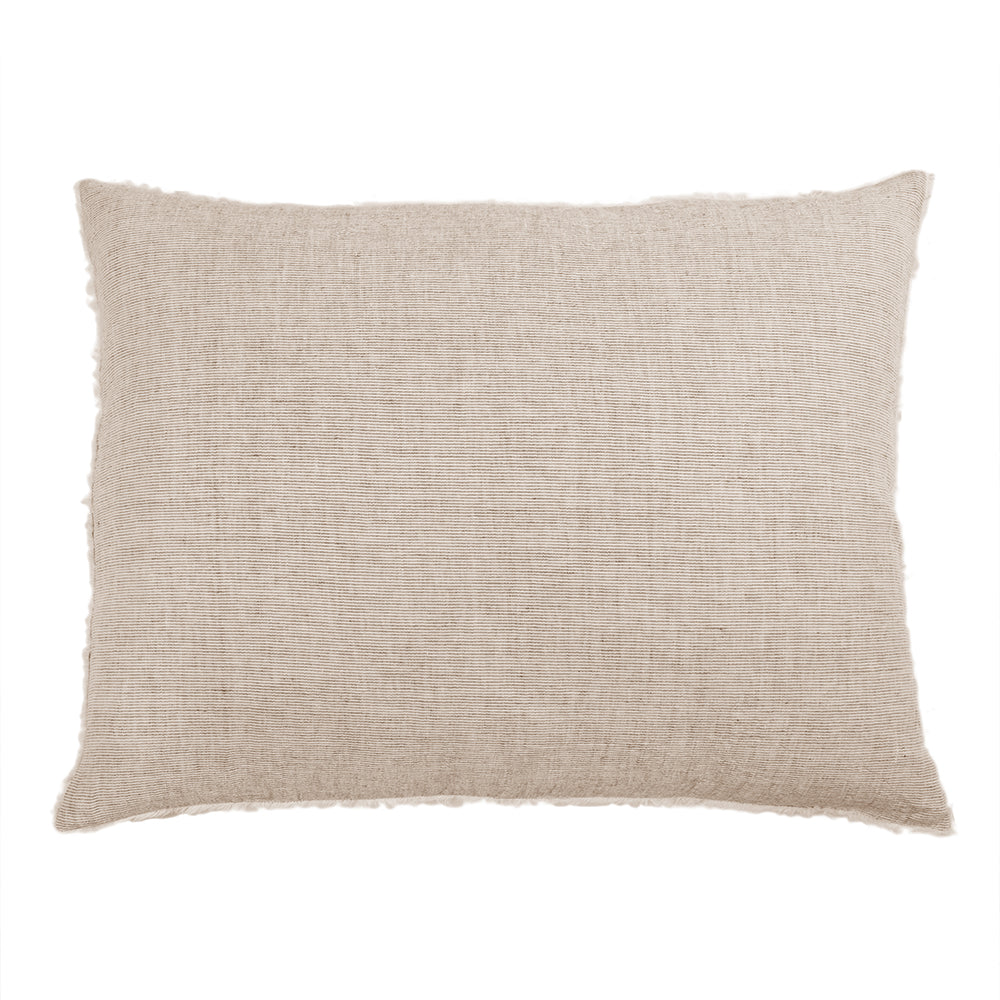 logan - terra cotta color - big pillow - pom pom at home